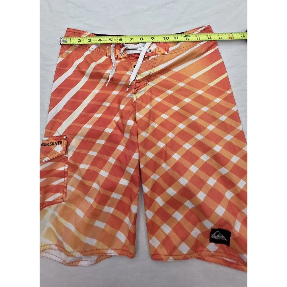Quiksilver Orange Board Shorts‎ Size 26